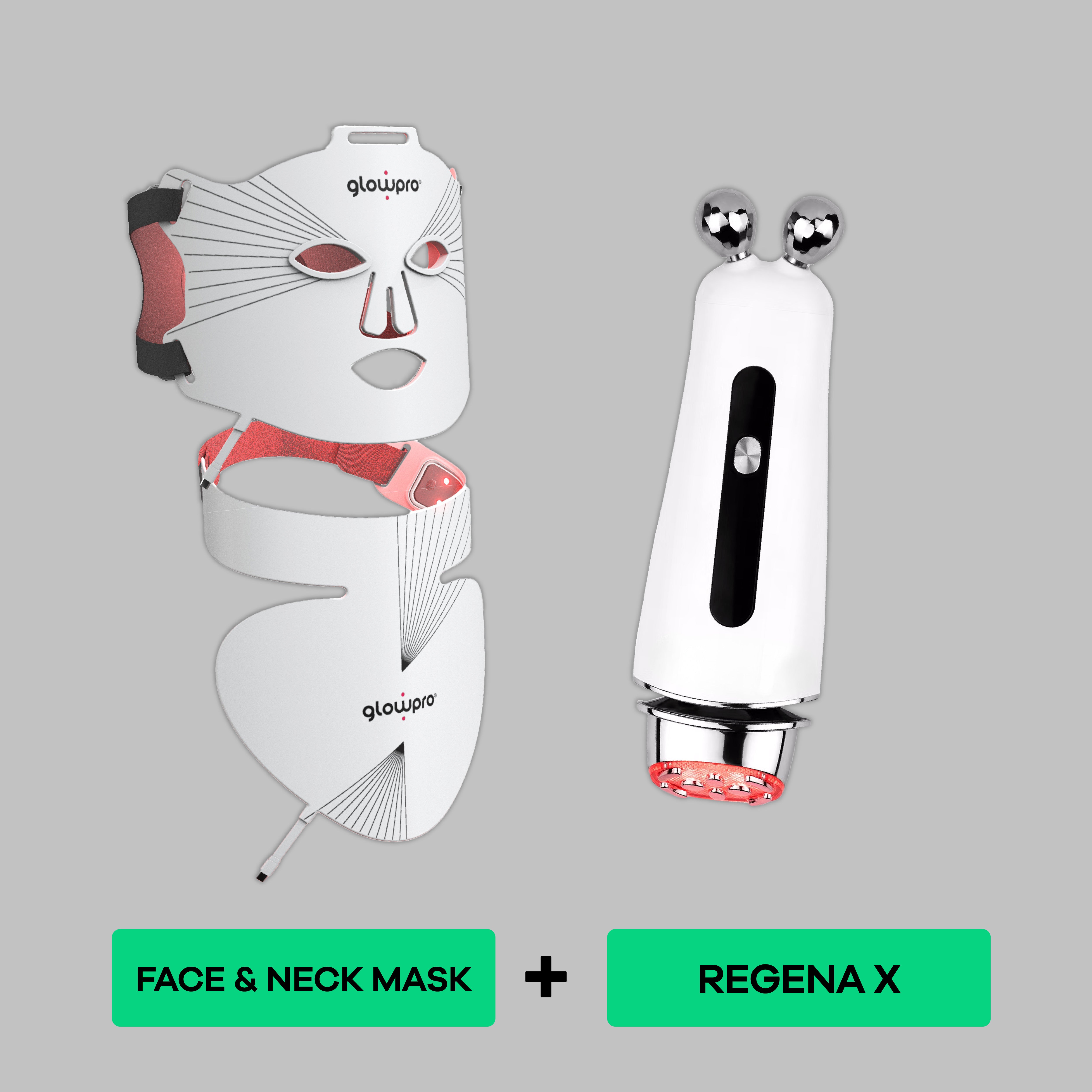 Glowpro Mask + Neck + Regena X
