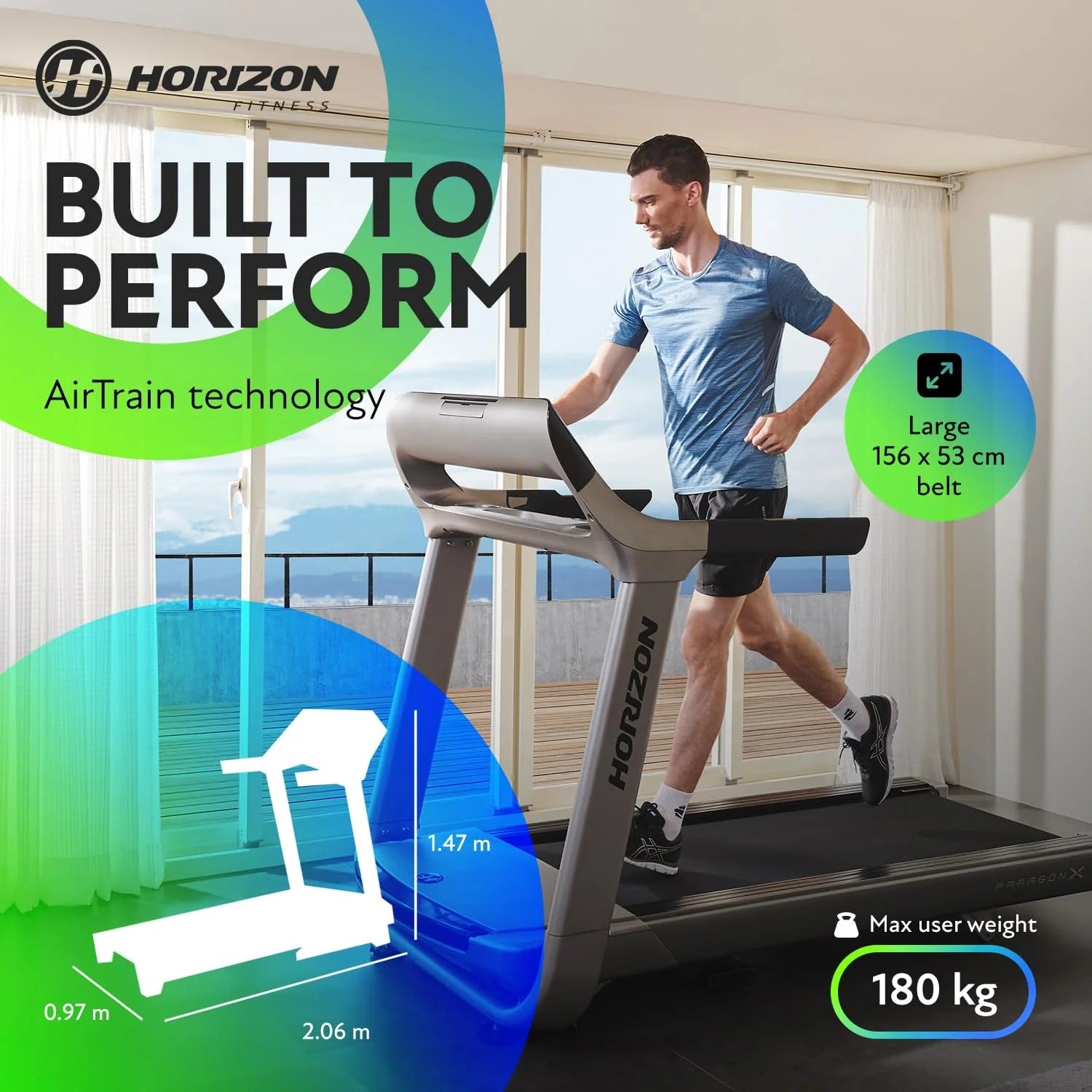 Horizon Fitness Paragon X Treadmill