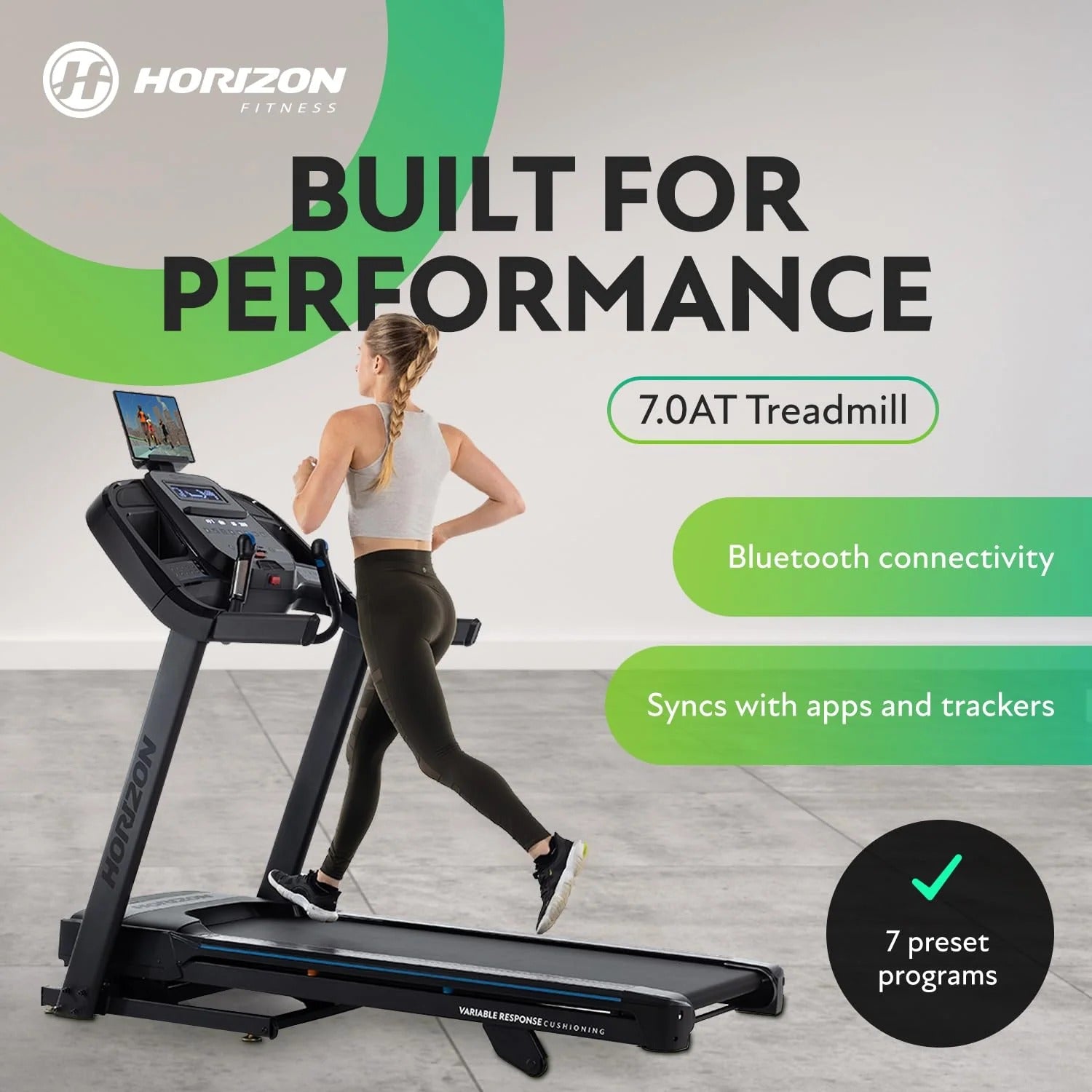 Horizon Fitness 7.0 AT Treadmill