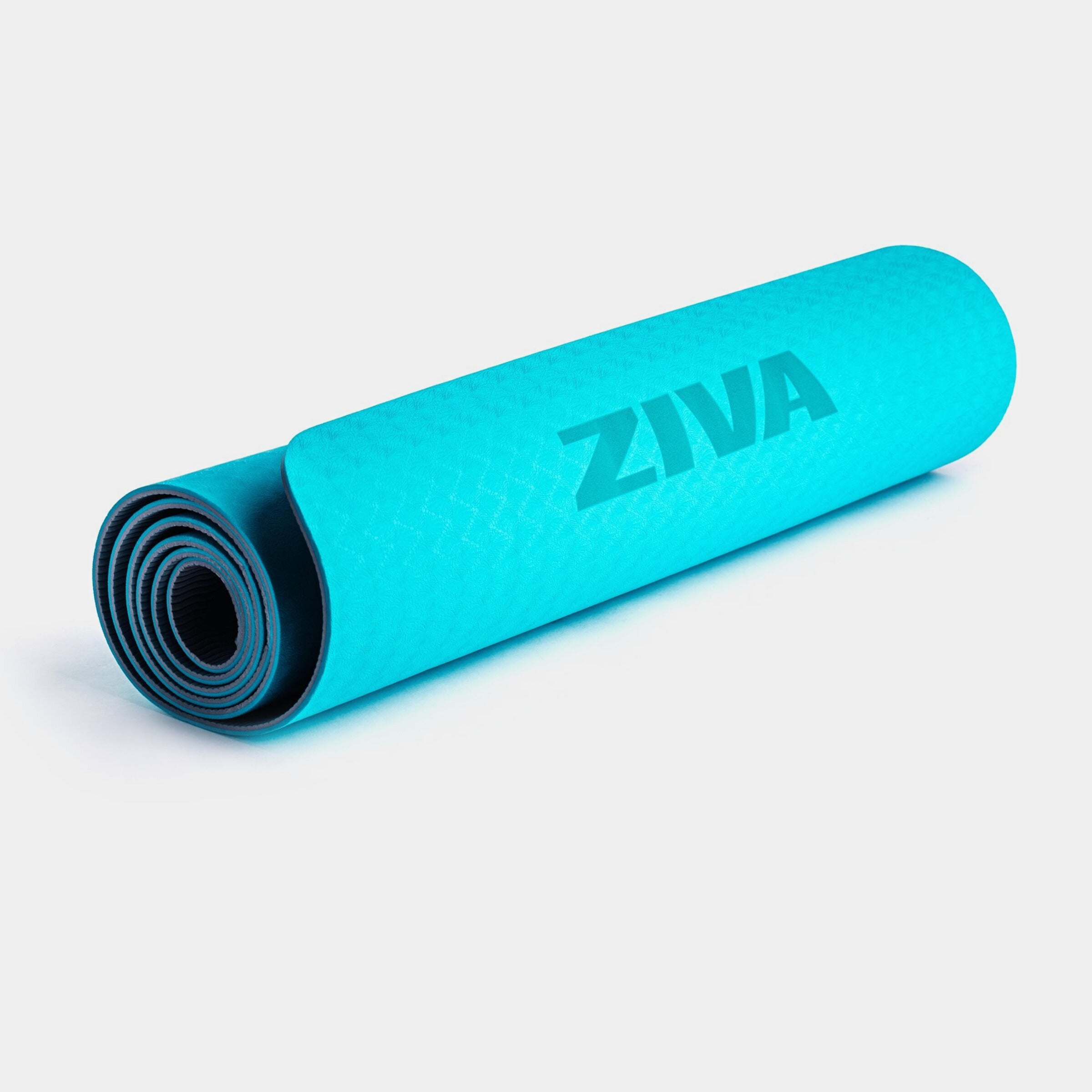 TPE Yoga Mat 5mm Turquoise