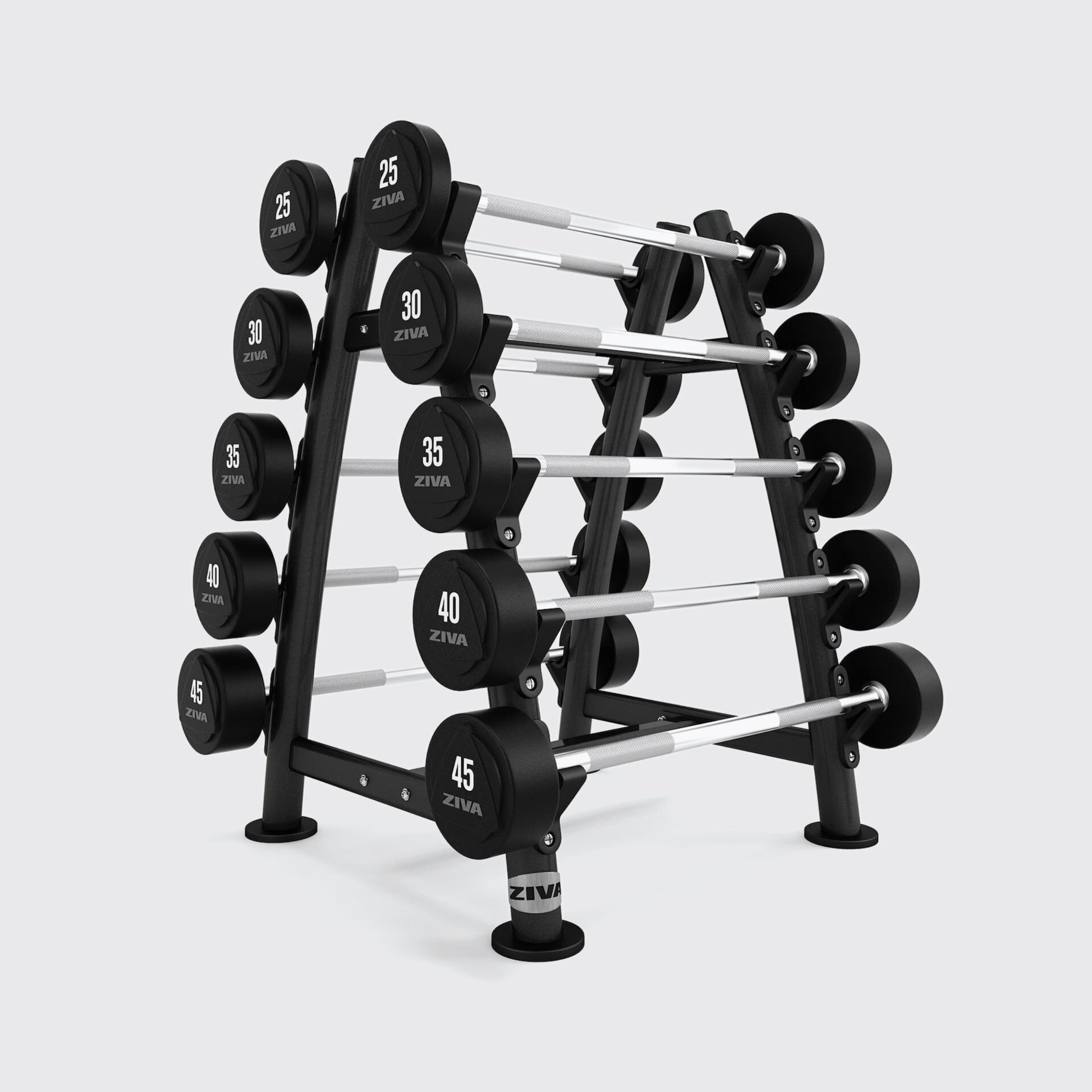 St 10-piece Barbell Rack