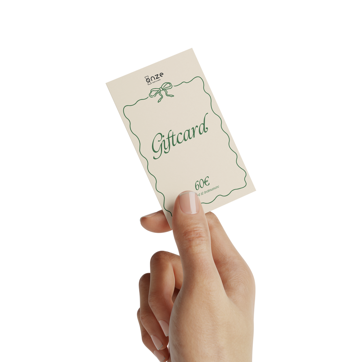 GIFTCARD për Onze Recovery 60