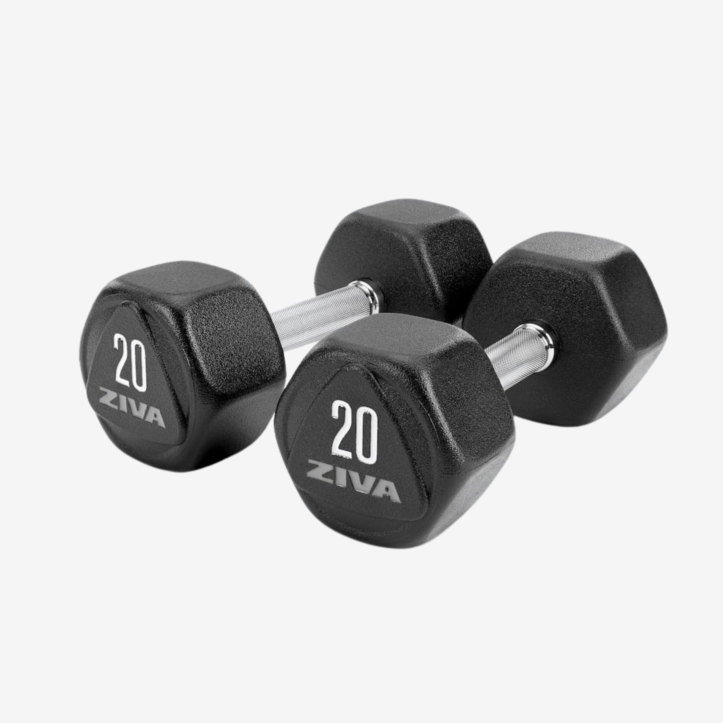 SL Hexagon Urethane Dumbbells 1kg Increment