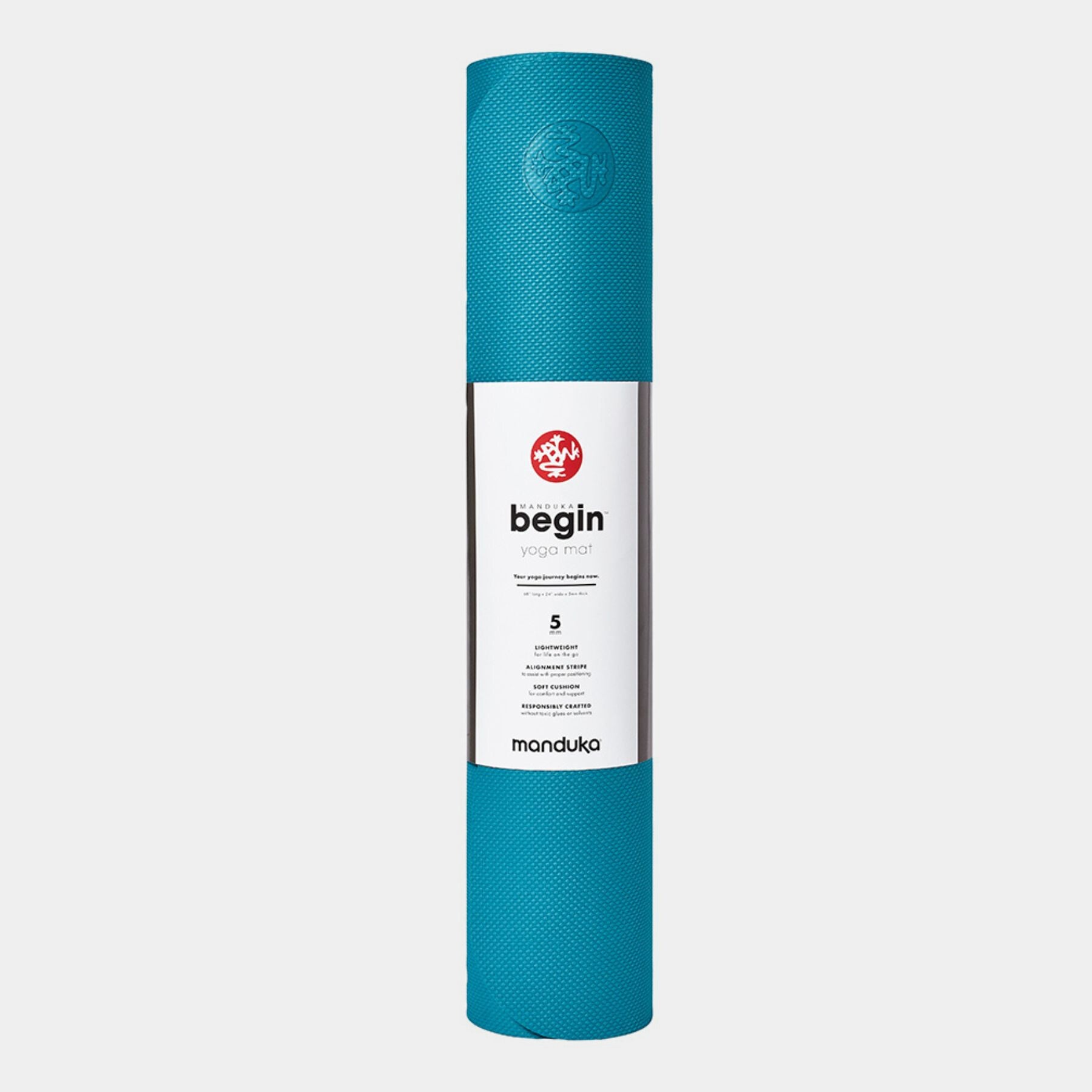 BEGIN YOGA MAT 5MM BONDI BLUE