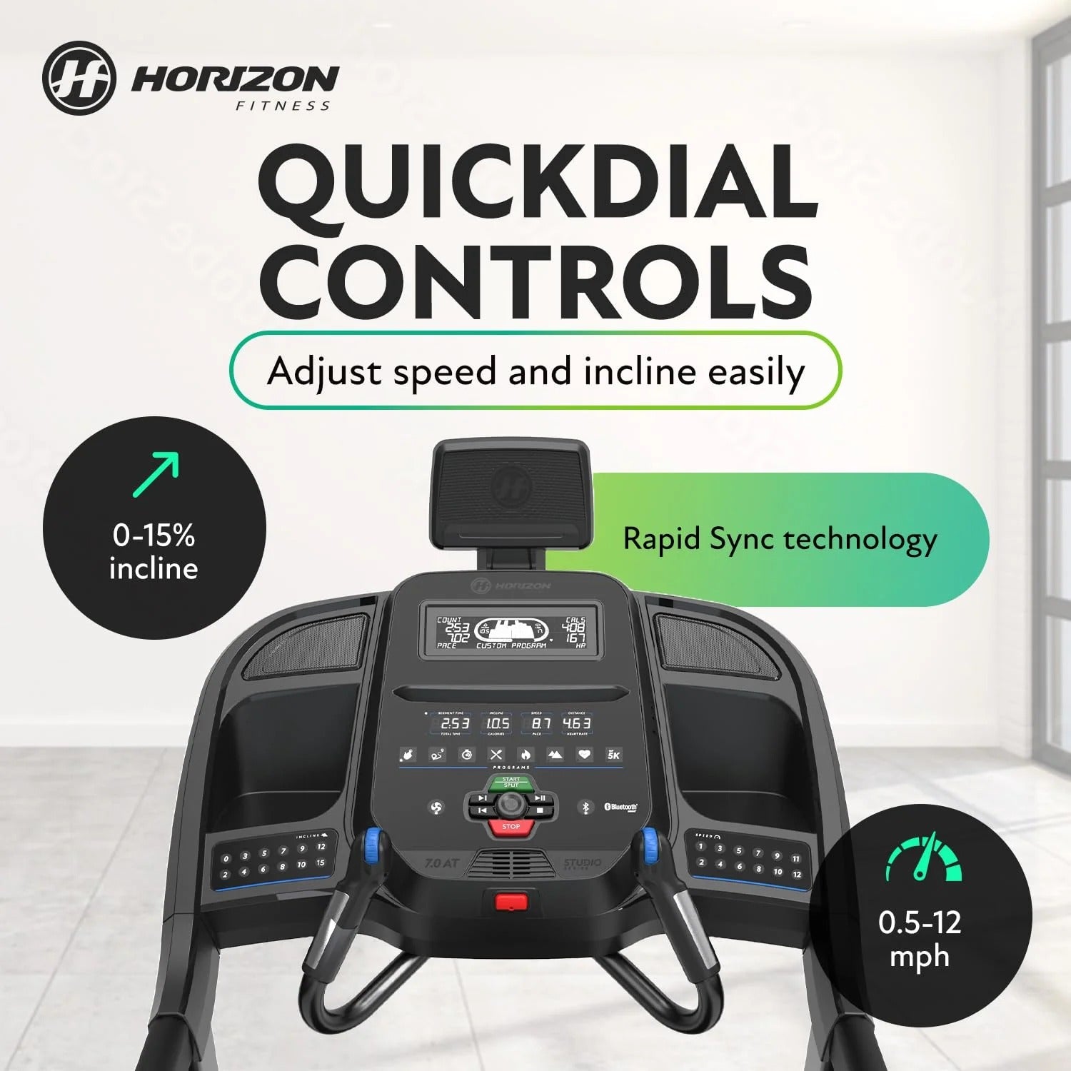 Horizon Fitness 7.0 AT Treadmill