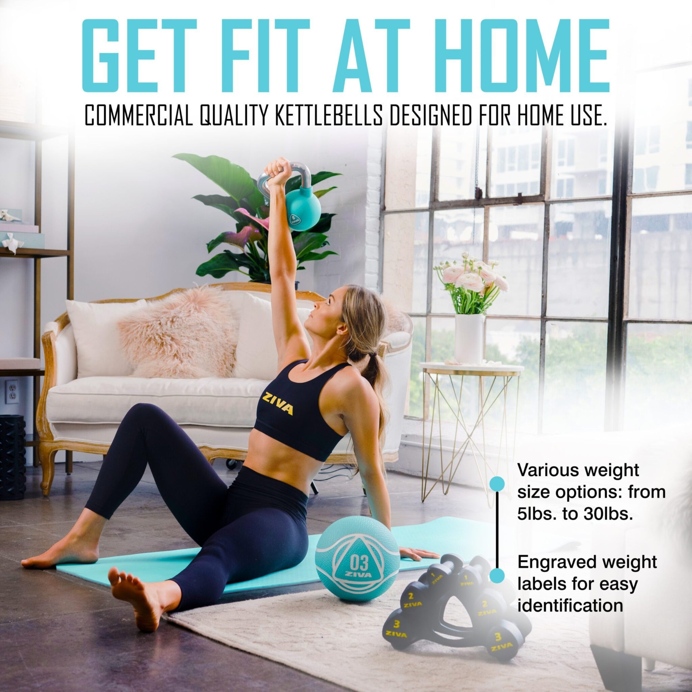 Chic Studio Kettlebells