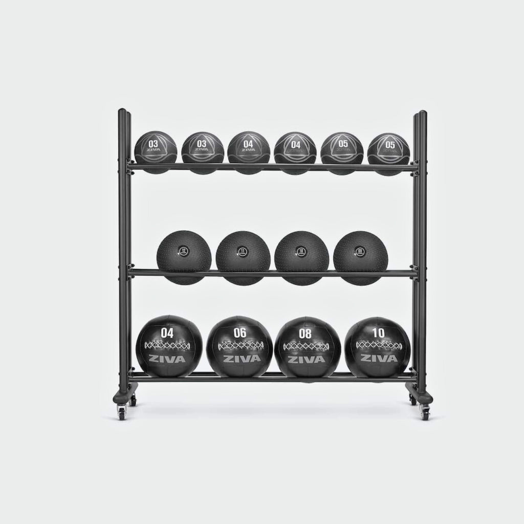 Ball Rack Storage Recreation Performance 3-tier Ball Storage Rack